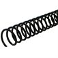 BUR | Reliure à spirale Plastic Coil 10mm 36'' Noir Pas 4:1 
