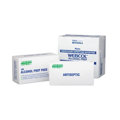 SÉCU | Tampons antiseptiques alcoolisés